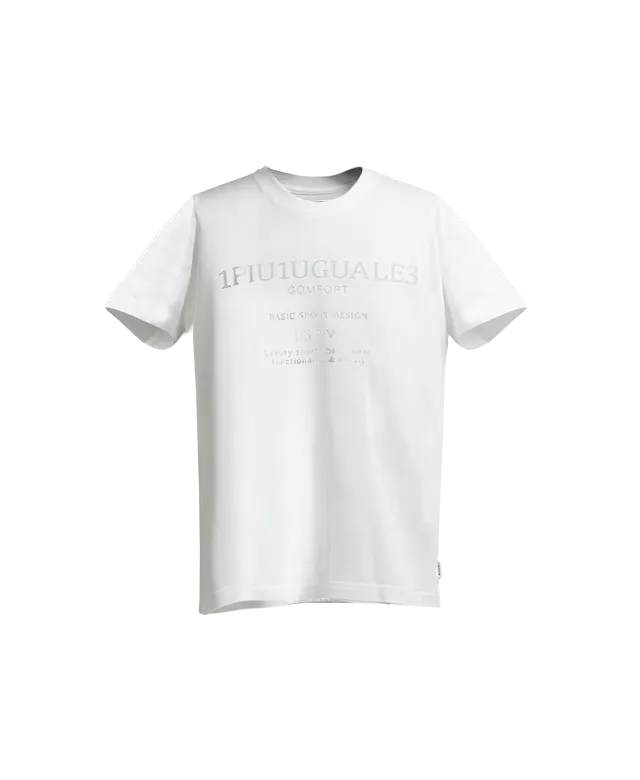 1PIU1UGUALE3 LIMITED CUTSEW WHITE