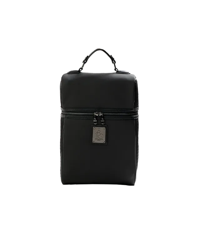 1piu1uguale3 ゴルフシューズバッグ_ブラック