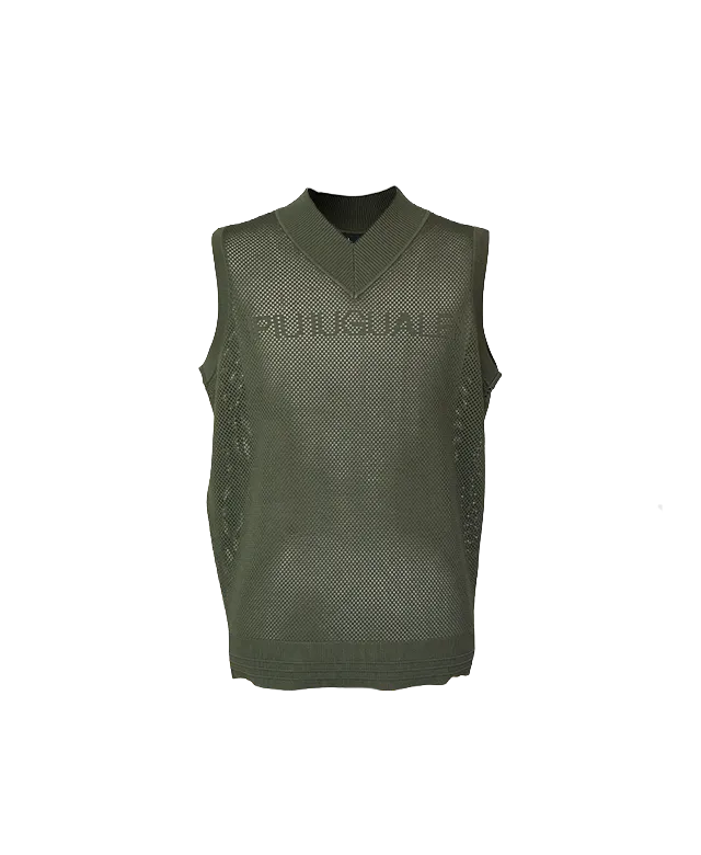1piu1uguale3 GOLF MESH VEST