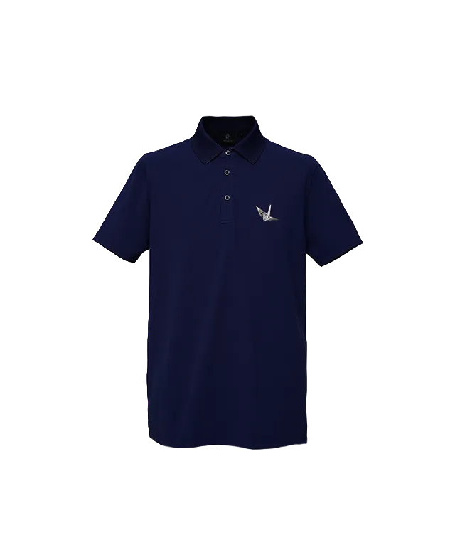 1piu1uguale3 GOLF LUXE MESH POLO