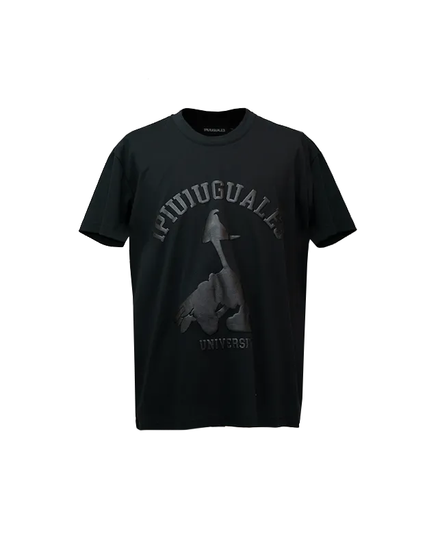 1PIU1UGUALE3 RELUX FIT CREW BLACK