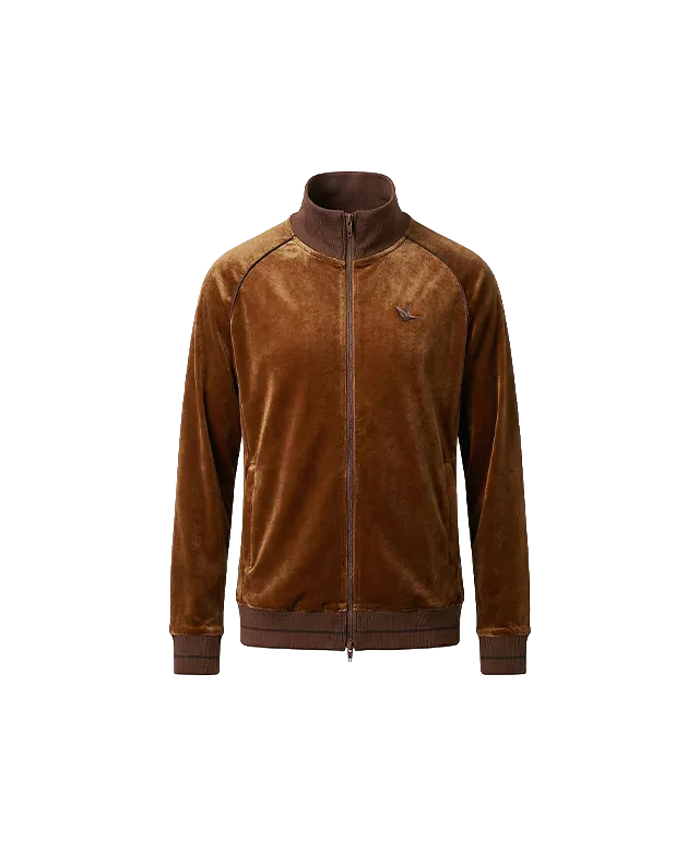 1piu1uguale3 golf LADIES' VELOUR PIPING JACKET