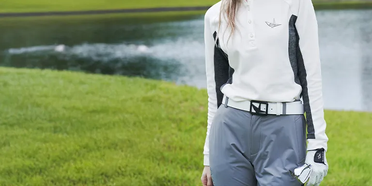 ベルト ゴルフ グッズ 白 黒 ユニセックス | 1PIU1UGUALE3 GOLF(ウノ