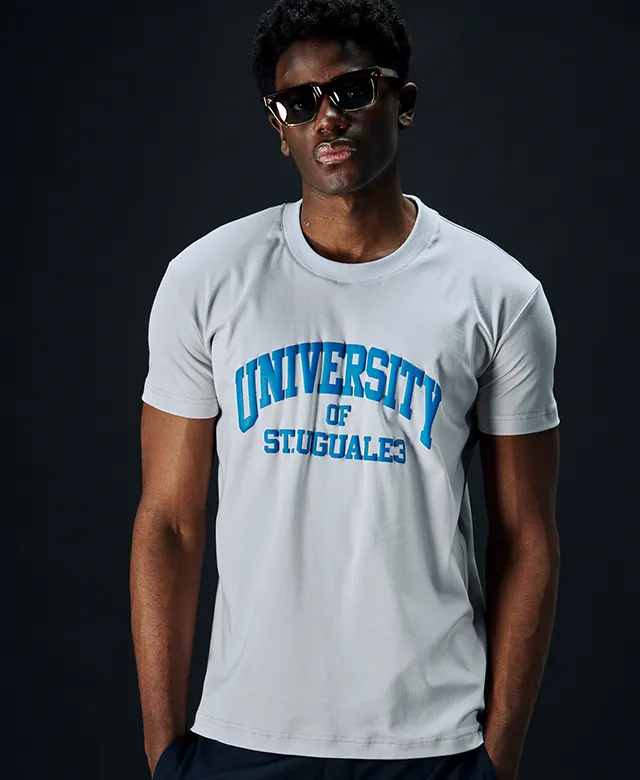 1PIU1UGUALE3 CREW NECK SHORT SLEEVE 113LOGO (CDIEM)