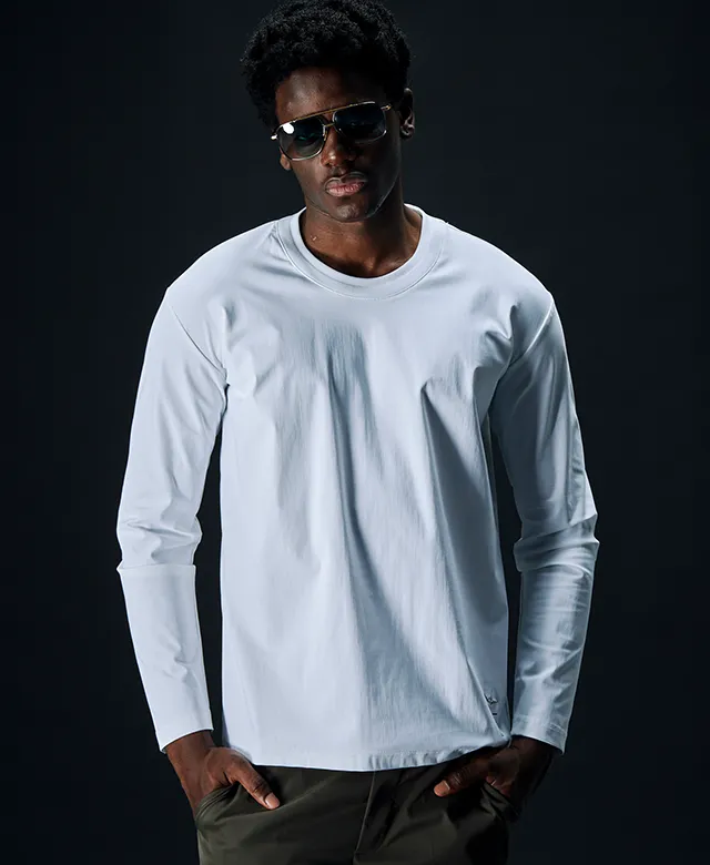 1PIU1UGUALE3 CREW NECK LONG SLEEVE STANDARD