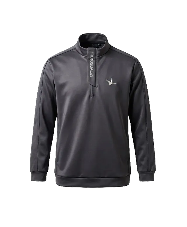 1piu1uguale3 GOLF PIPING HALF ZIP BLOUSON