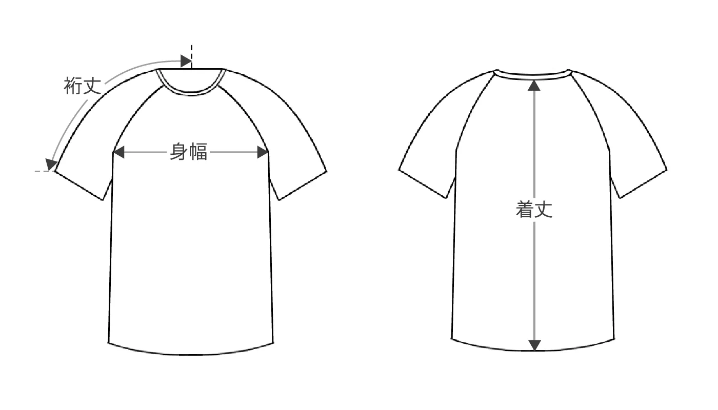 1piu1uguale3 size s/s tshirt raglan