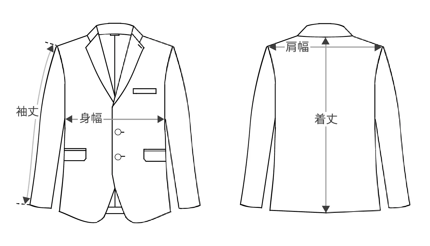 1piu1uguale3 size jacket