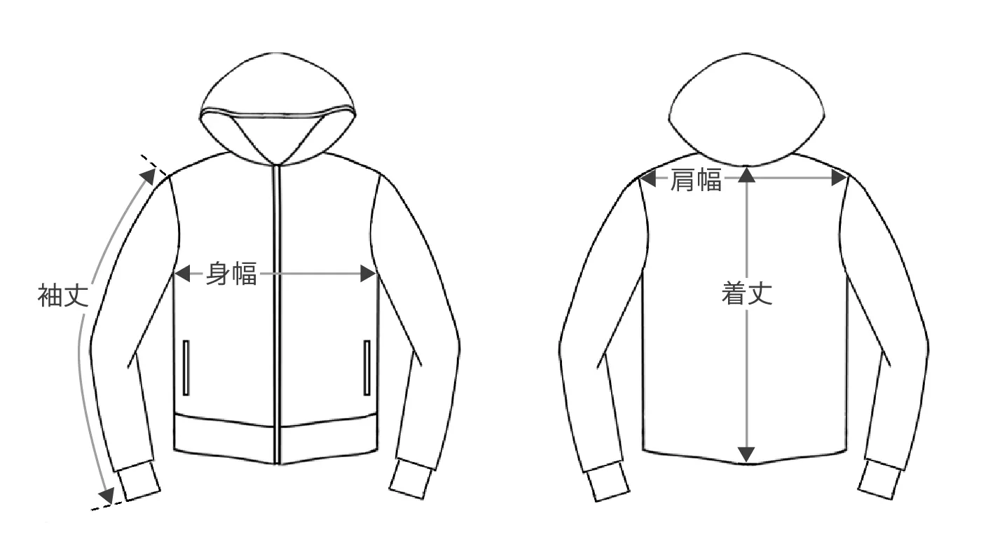 1piu1uguale3 size parka