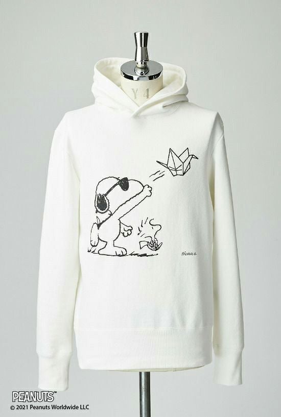 トップス 1PIU1UGUALE3 PEANUTS PULLOVER PARKA 1piu1uguale3 スウェット | MRB431-COT291-10 PEANUTS PULLOVER PARKA