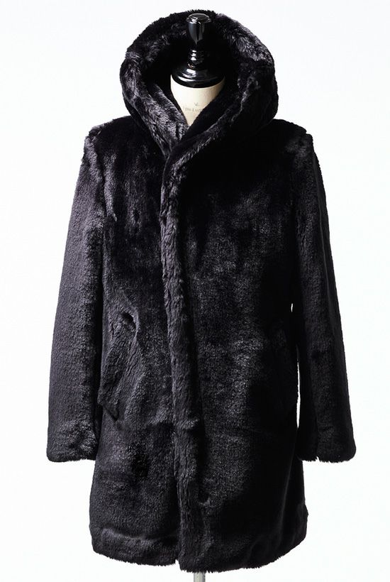 WRAP COAT［BLACK］ | VATOMCE | 1PIU1UGUALE3正規店
