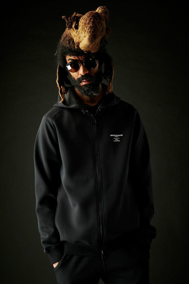 1PIU1UGUALE3 SPORT COMFORT ZIP UP PARKA［BLACK］ | VATOMCE