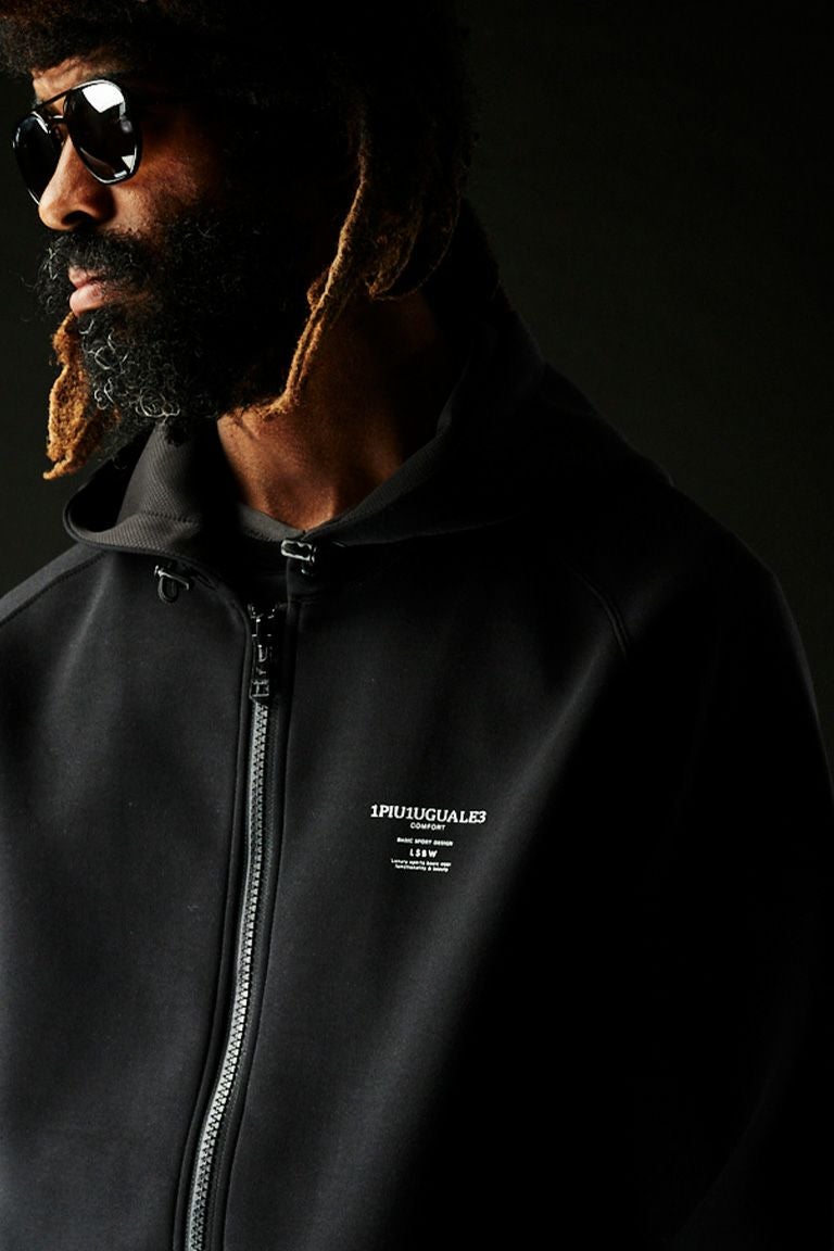 1PIU1UGUALE3 SPORT COMFORT ZIP UP PARKA［BLACK］ | VATOMCE