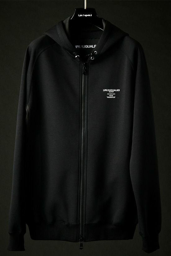 ジャケット・アウター 1piu1uguale3 SPORT LOGO ZIP STAND 1PIU1UGUALE3 SPORT COMFORT ZIP UP PARKA［BLACK］ | VATOMCE