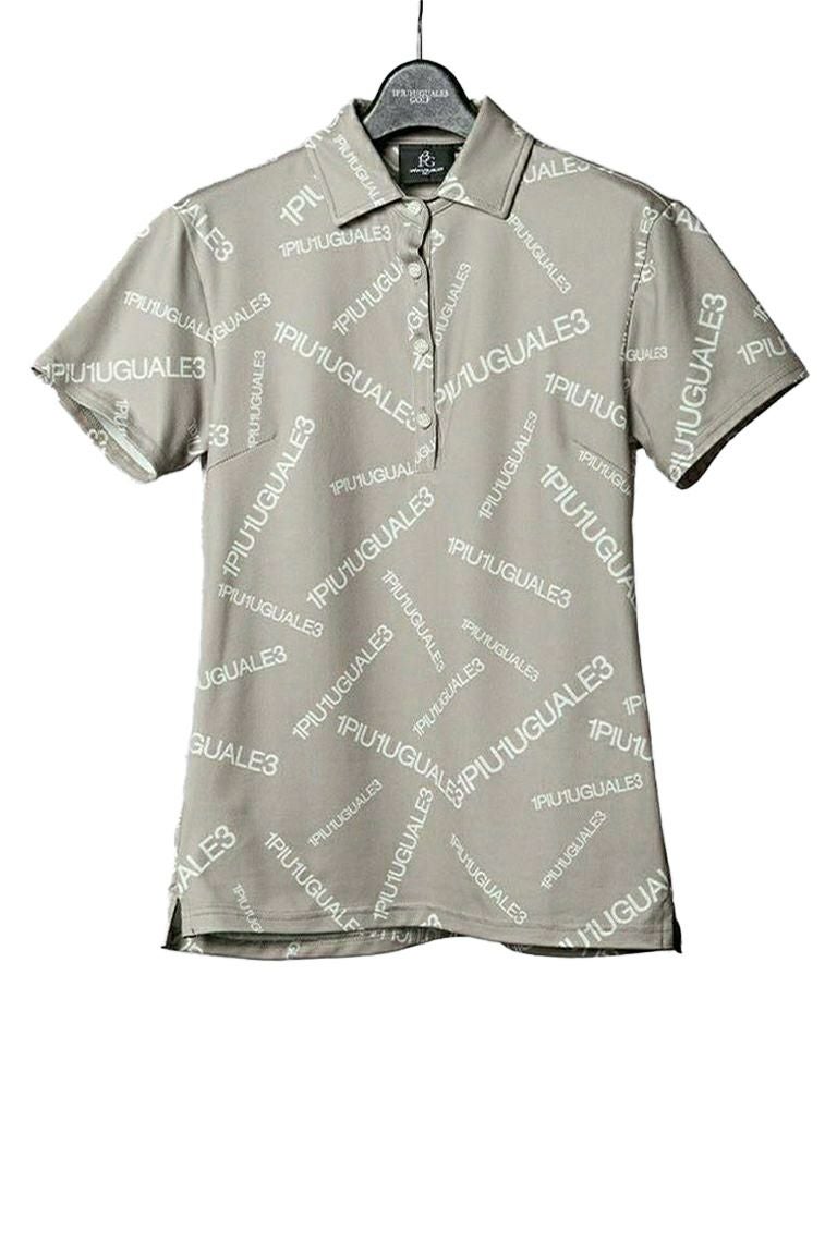 S/S MOCK NECK 1PIU1UGUALE3 DIAGONAL LOGO［WHITE］ | VATOMCE