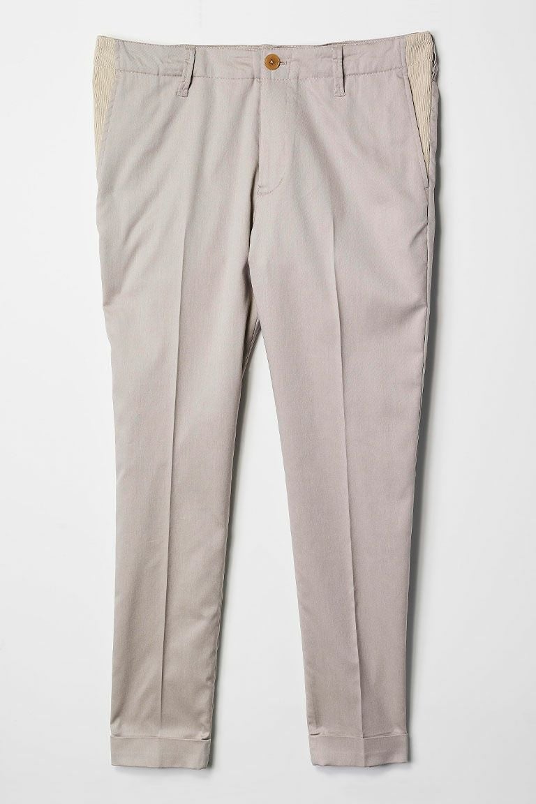 RIB SLACKS［BEIGE］ | VATOMCE | 1PIU1UGUALE3正規店