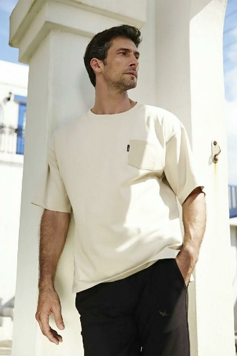 L/S NO COLLAR BIG SHIRTS［SAX］ | VATOMCE | 1PIU1UGUALE3正規店