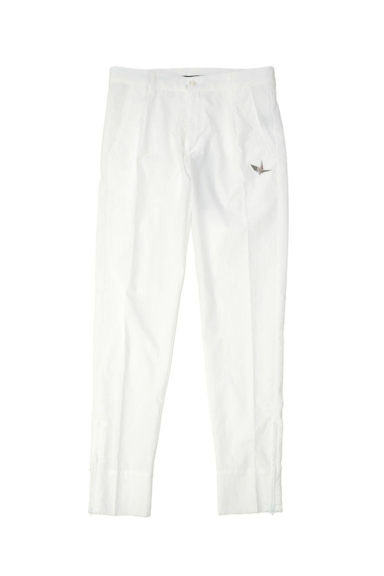 完売モデル♡1piu1uguale3 golf☆rib pants ホワイト M ZIP PANTS［BLACK］ | VATOMCE | 1PIU1UGUALE3正規店