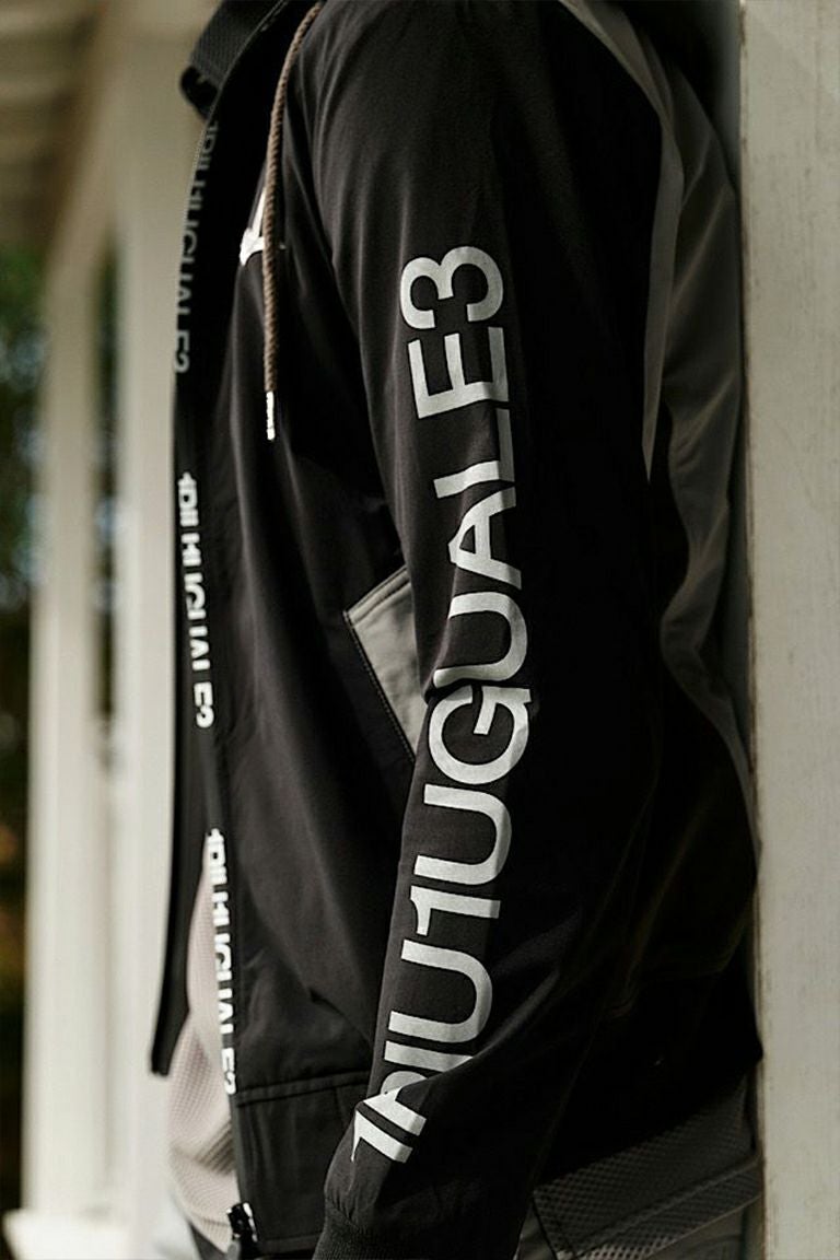 メンズウェア 1piu1uguale3 CRAZY WIND BREAKER HOODIE CRAZY WIND BREAKER HOODIE［BLACK］ | VATOMCE | 1PIU1UGUALE3正規店