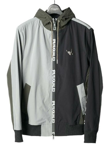 CRAZY WIND BREAKER HOODIE［BLACK］ | VATOMCE | 1PIU1UGUALE3正規店