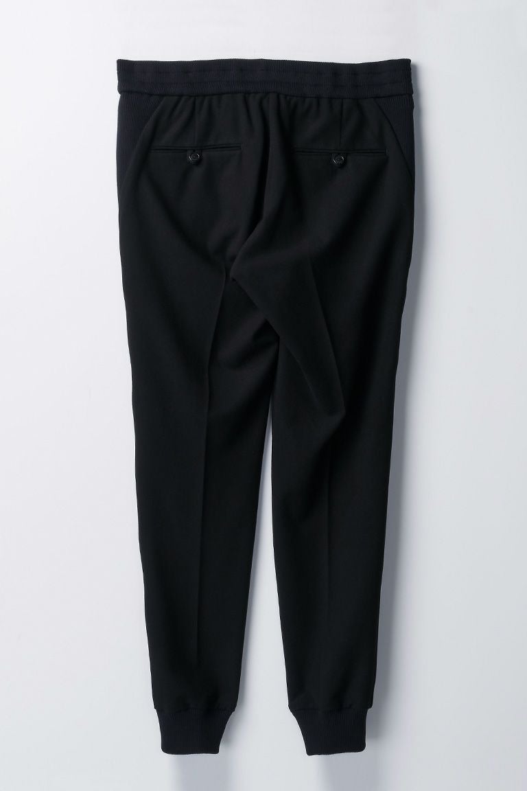 【なぽり】1piu1uguale3 RIB SLACKS RIB SLACKS［BLACK］ | VATOMCE | 1PIU1UGUALE3正規店