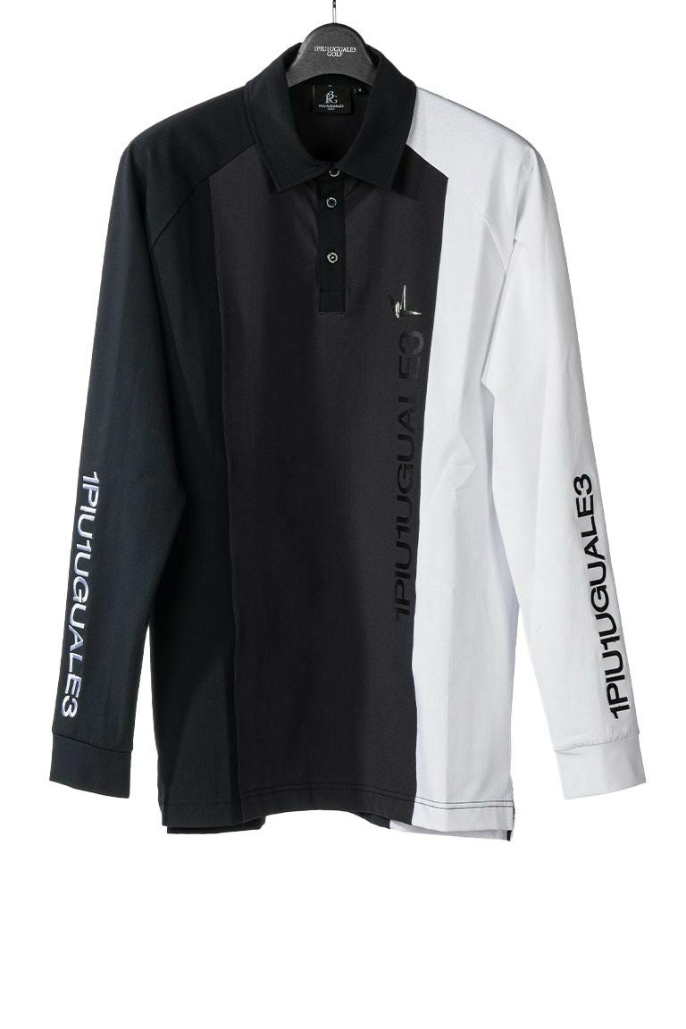 LADIES' L/S POLO DIAGONAL FULL LOGO［BEIGE］ | VATOMCE