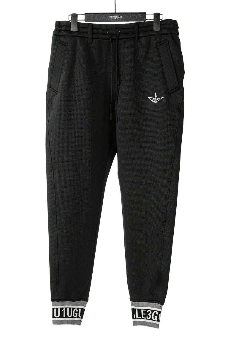LOGO RIB EASY PANTS［BLACK］ | VATOMCE | 1PIU1UGUALE3正規店