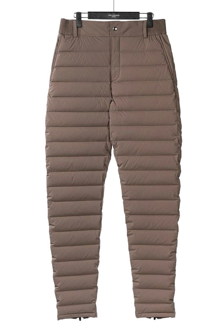 DOWN BACK ZIP PANTS［BEIGE］ | VATOMCE | 1PIU1UGUALE3正規店