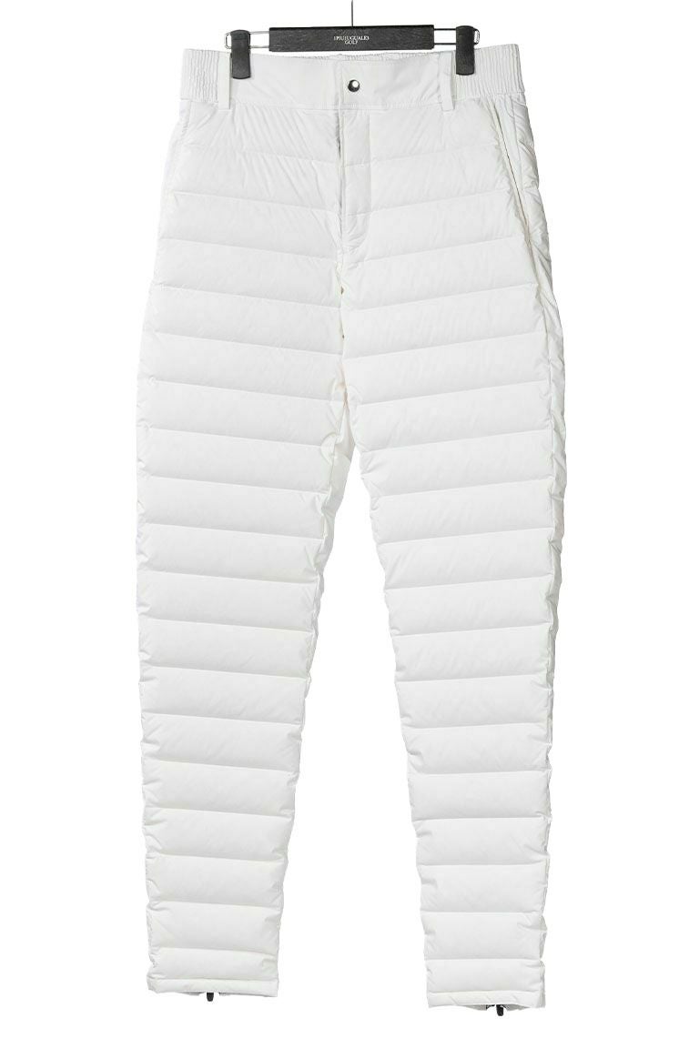 1PIU1UGUALE3 GOLF ジップ スラックス サイズⅦ 7 ZIP PANTS［BLACK］ | VATOMCE | 1PIU1UGUALE3正規店