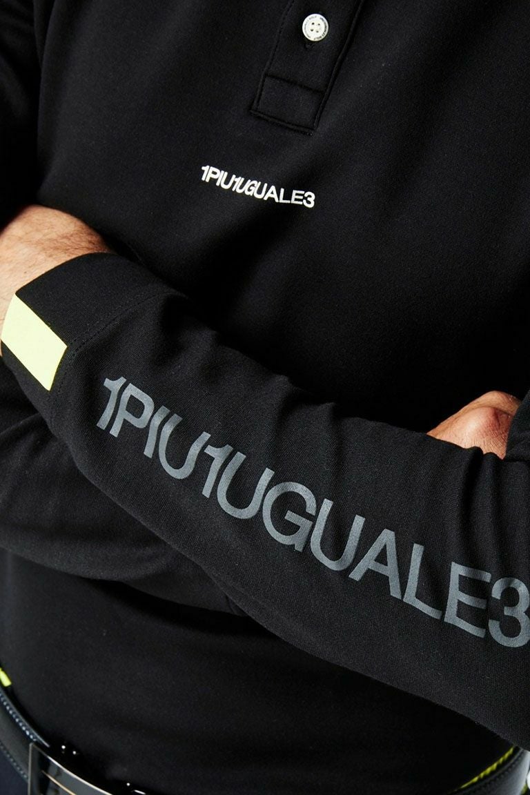 ADP L/S BACK LINE POLO ［BLACK］ | VATOMCE | 1PIU1UGUALE3正規店