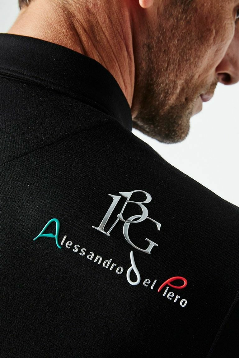 ADP L/S BACK LINE POLO ［BLACK］ | VATOMCE | 1PIU1UGUALE3正規店