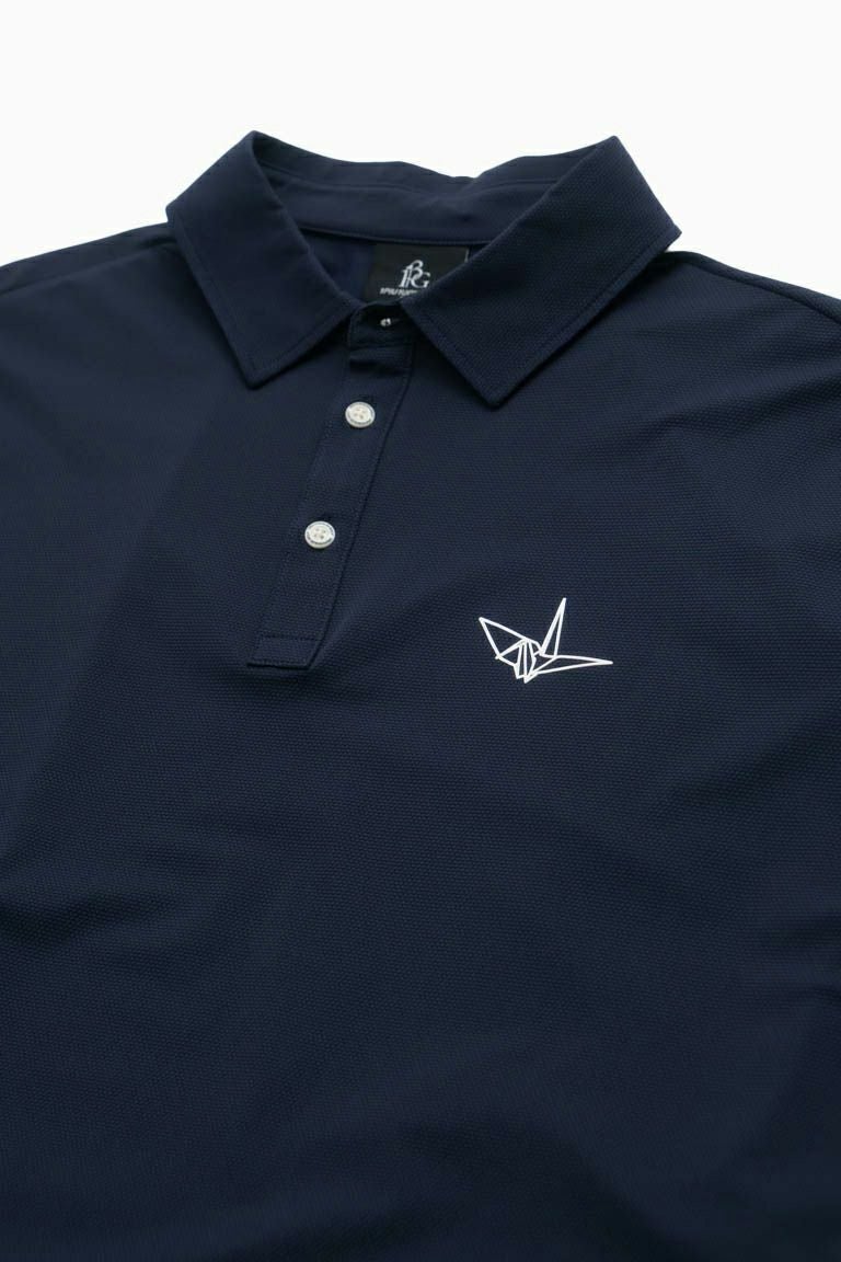 S/S POLO CRAZY BACK LOGO［NAVY］ | VATOMCE | 1PIU1UGUALE3正規店