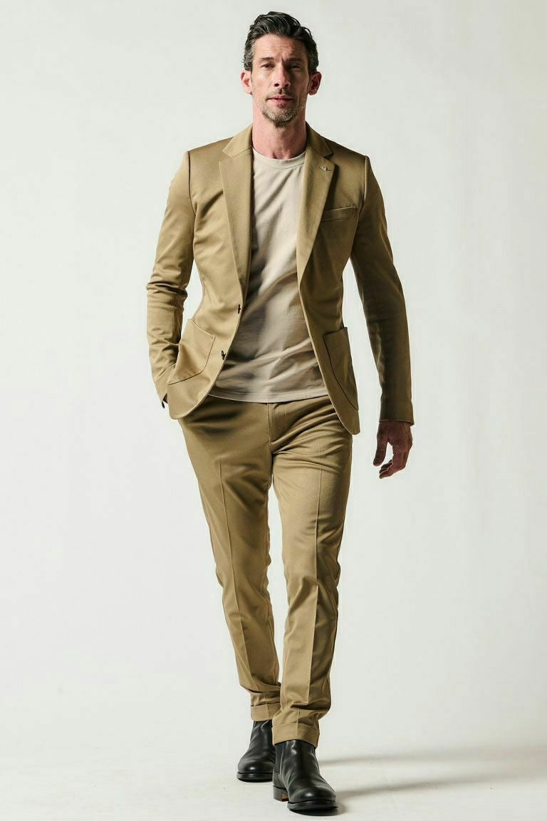 RIB SLACKS［BEIGE］ | VATOMCE | 1PIU1UGUALE3正規店