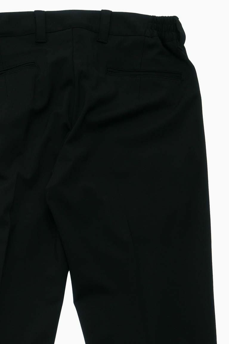 CREASE RIB SLACKS［BLACK］ | VATOMCE | 1PIU1UGUALE3正規店
