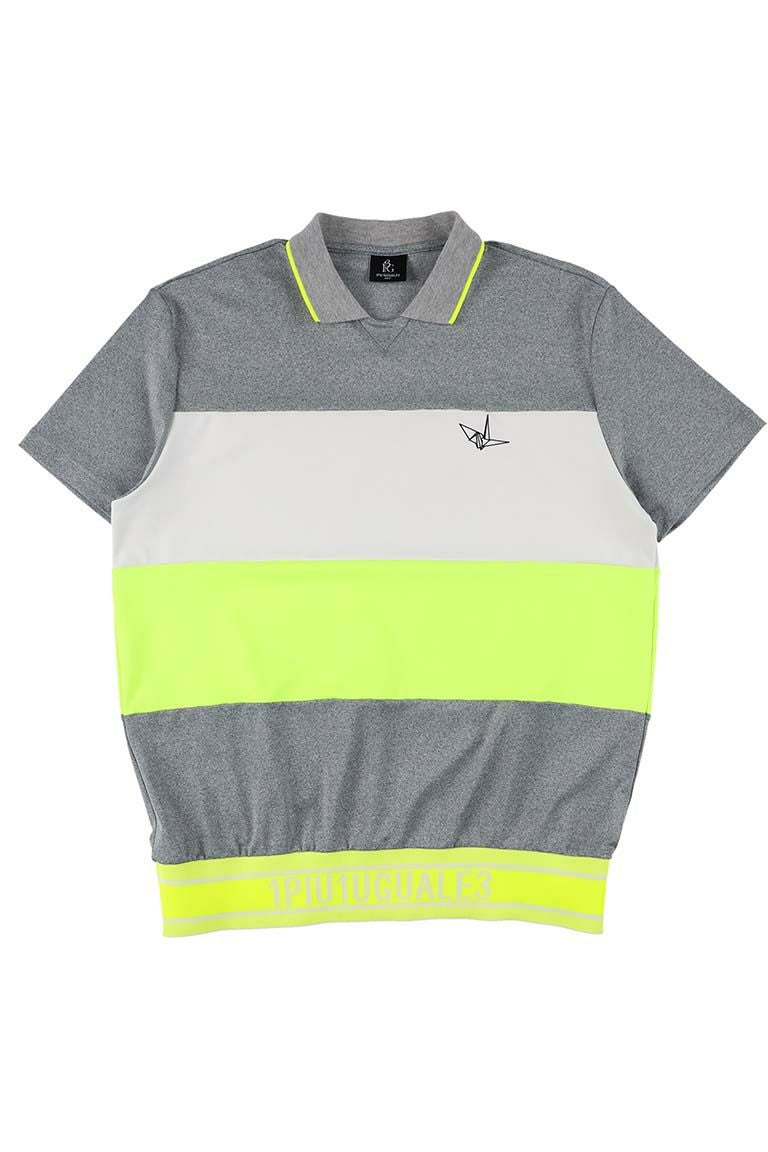 メンズウェア 1piu1uguale3 S/S POLO SPORTS BORDER S/S POLO SPORTS BORDER［YELLOW］ | VATOMCE | 1PIU1UGUALE3正規店