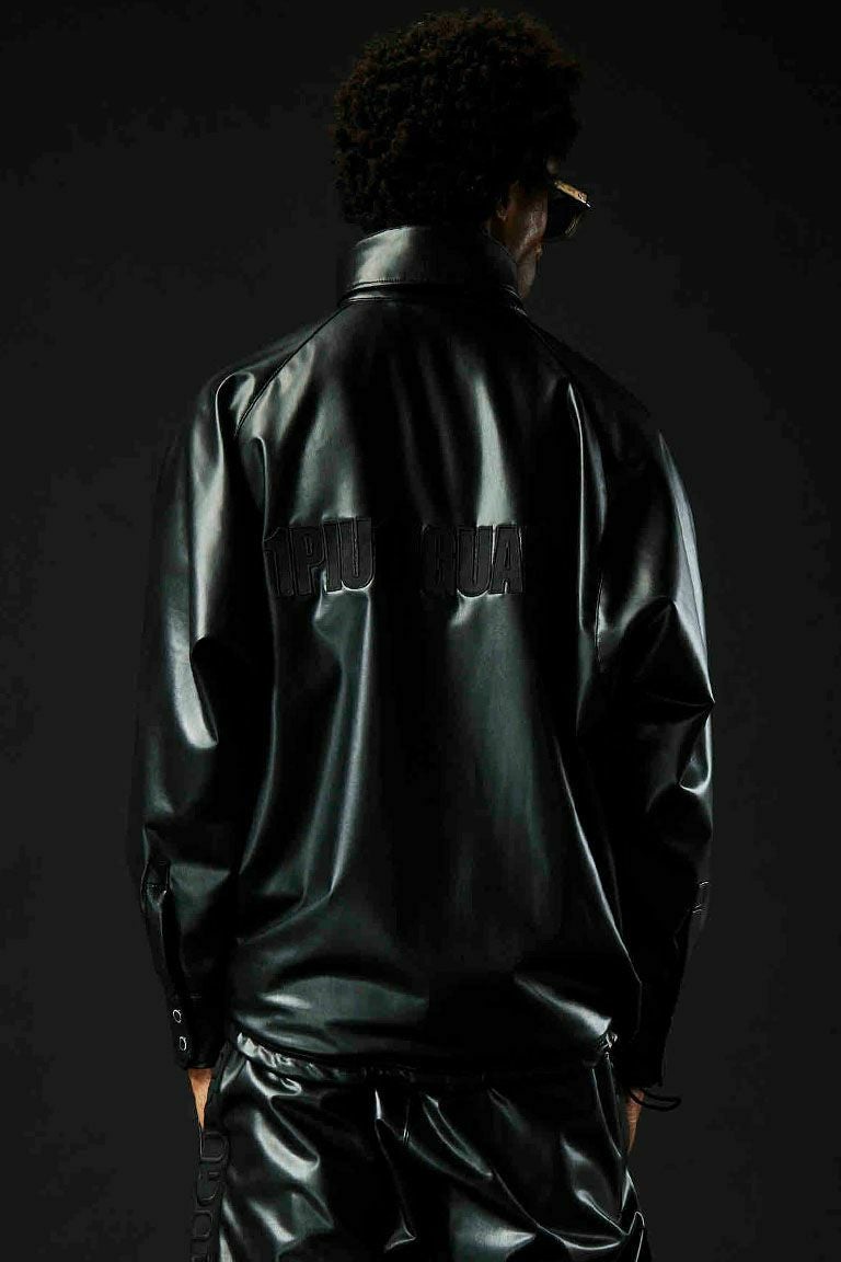 1piu1uguale3 ジャケット |ZX001-PE01-99-99 SPORT LEATHER STAND BZ