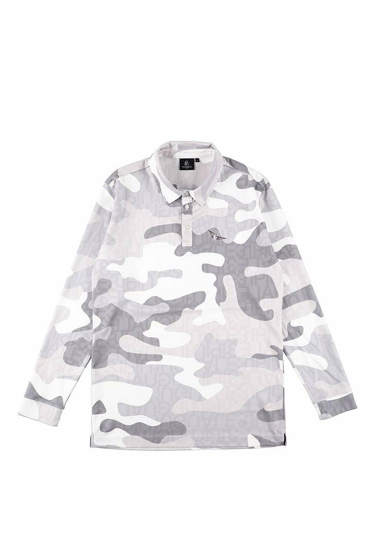 L/S POLO CAMOUFLAGE［WHITE］ | VATOMCE | 1PIU1UGUALE3正規店