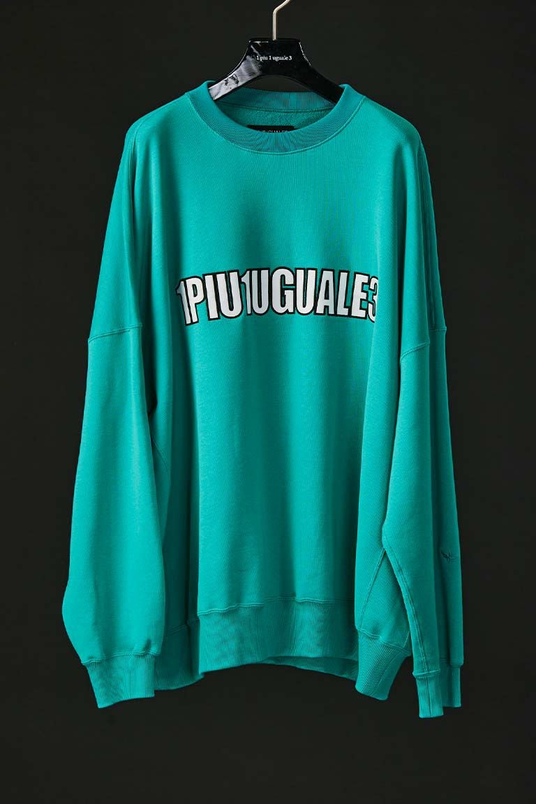 113 SPORT×THESAINT MAFIA HEAVY FRENCH BIG CREW PO［TURQUOISE