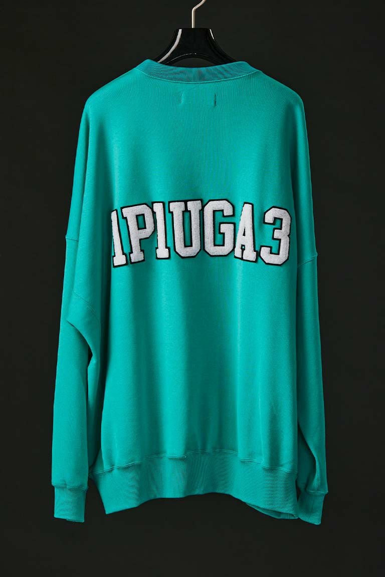 113 SPORT×THESAINT MAFIA HEAVY FRENCH BIG CREW PO［TURQUOISE