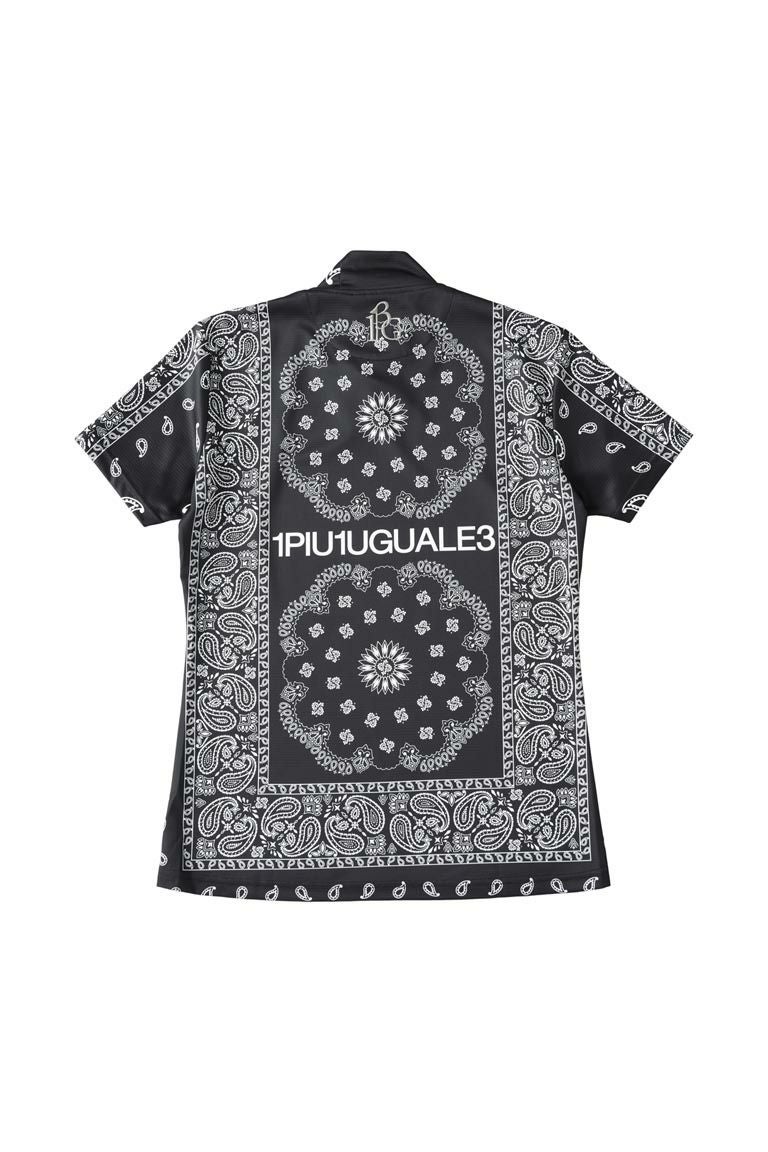 LADIES' S/S MOCK NECK BANDANA［BLACK］ | VATOMCE | 1PIU1UGUALE3正規店