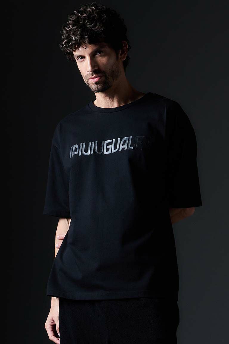 113 LOGO BIG TEE［BLACK］ | VATOMCE | 1PIU1UGUALE3正規店