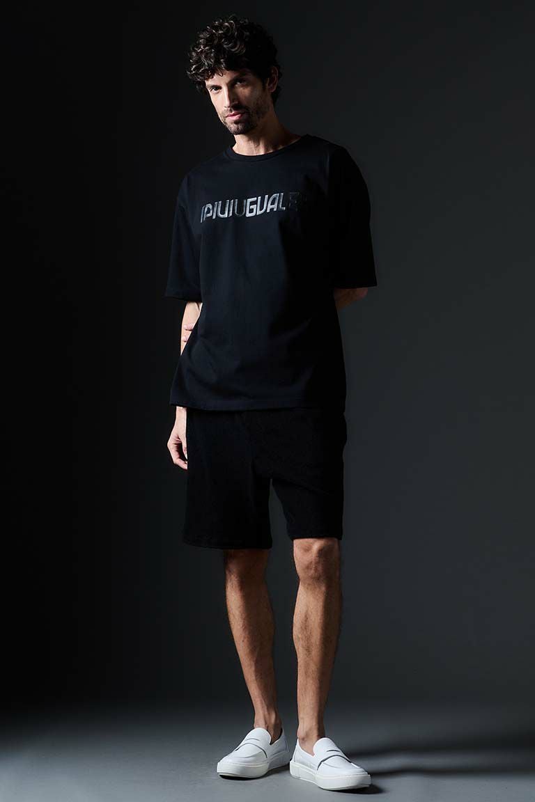 113 LOGO BIG TEE［BLACK］ | VATOMCE | 1PIU1UGUALE3正規店
