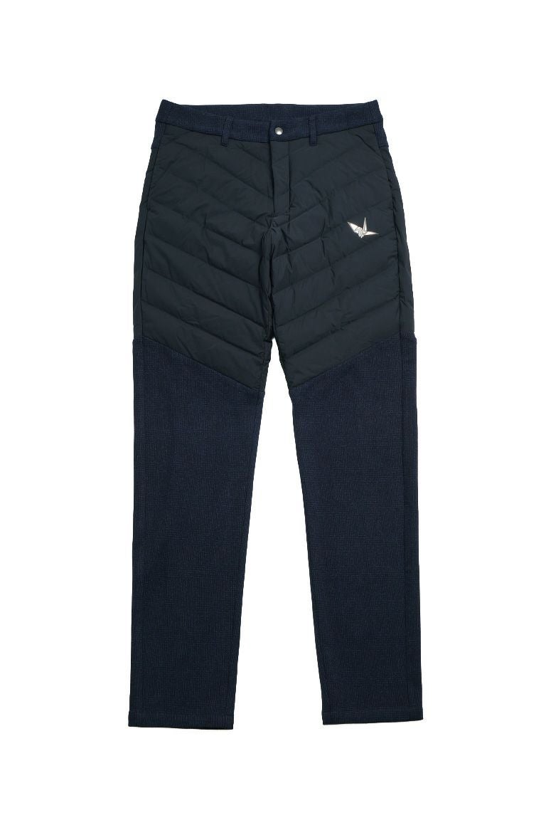 極暖 1PIU1UGUALE3 GOLF 中綿 ロングパンツ サイズIV 1piu1uguale3 パンツ |MRP477-WOL110-57 TRAVEL PANTS［NAVY］
