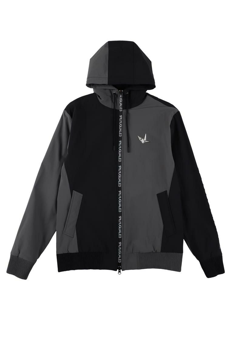 CRAZY ZIP PARKER［BLACK/GRAY］ | VATOMCE | 1PIU1UGUALE3正規店