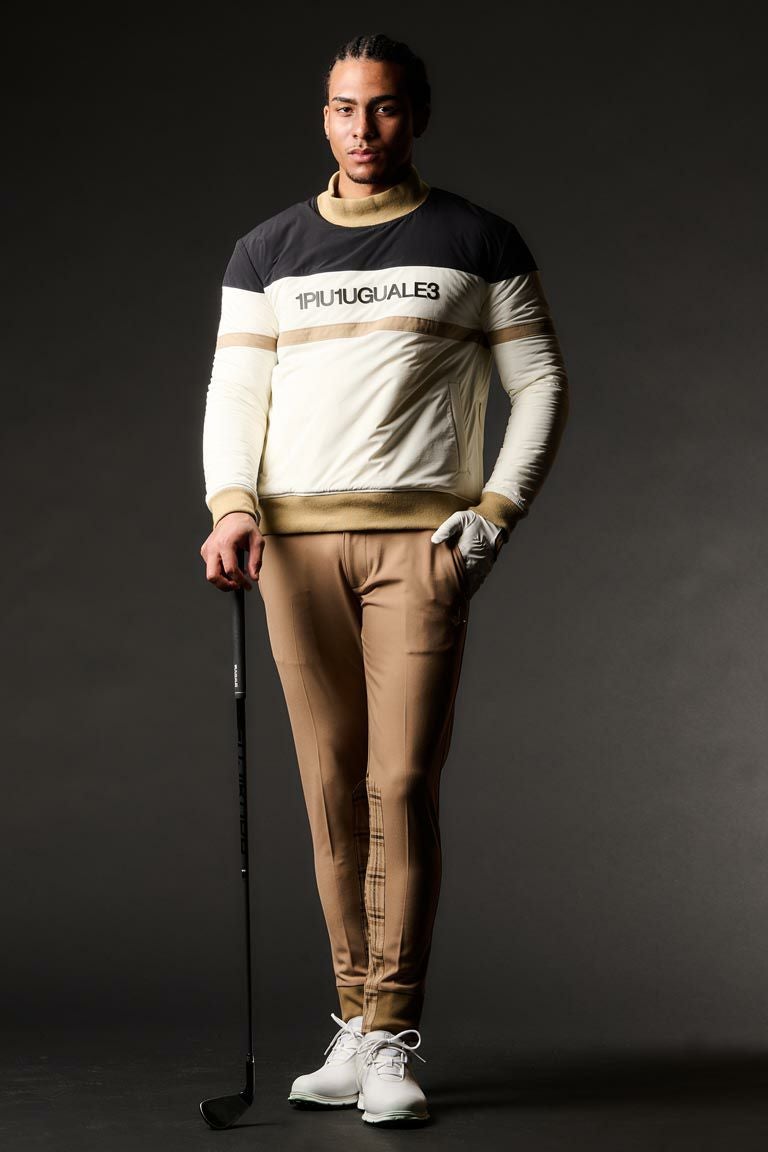 1PIU1UGUALE3 GOLF パンツ ベージュ サイズIII RIB PANTS［BEIGE］ | VATOMCE | 1PIU1UGUALE3正規店