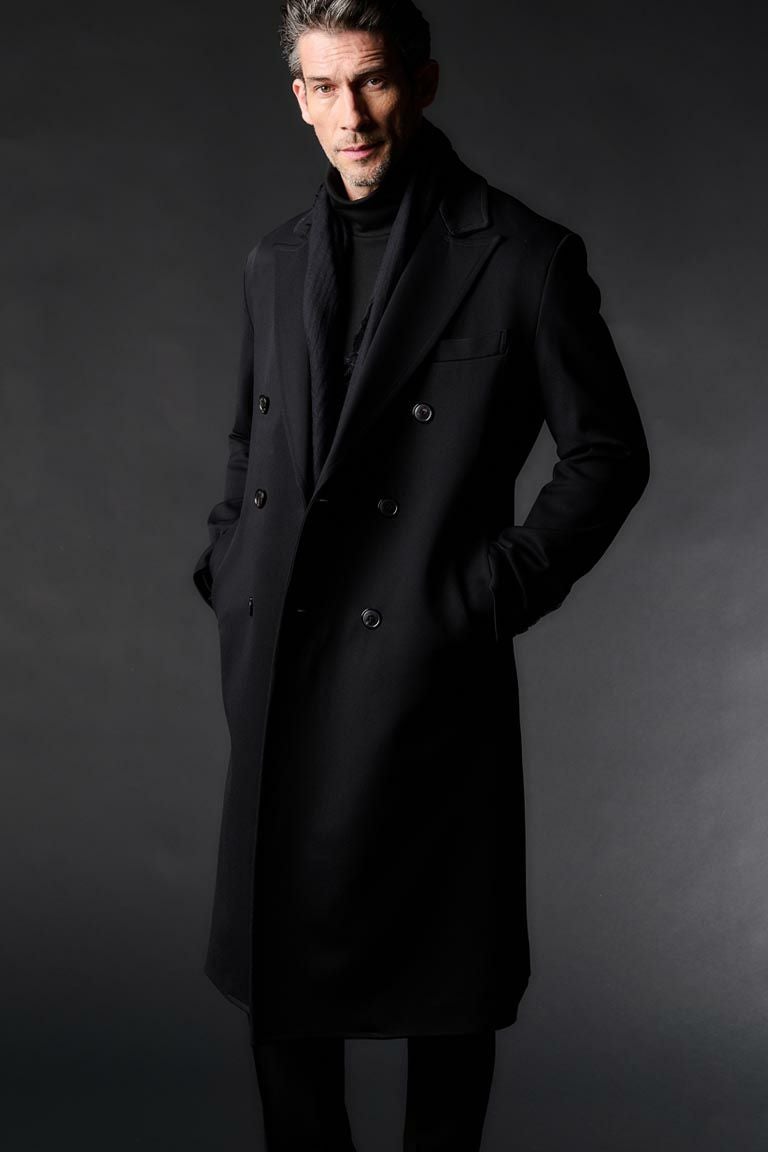 W CHESTER COAT［BLACK］ | VATOMCE | 1PIU1UGUALE3正規店