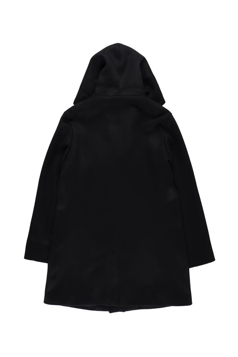 WRAP HOODED COAT［BLACK］ | VATOMCE | 1PIU1UGUALE3正規店