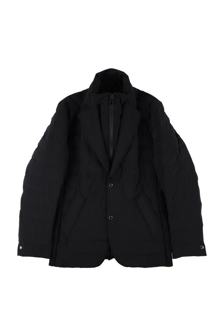 【美品】1piu1uguale3 RIBJACKETMRB054ネイビーサイズⅣ 4WAY LAYERED RIB JKT［BLACK］ | VATOMCE | 1PIU1UGUALE3正規店