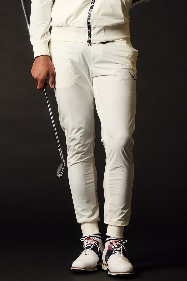完売モデル♡1piu1uguale3 golf☆rib pants ホワイト M RIB PANTS［WHITE］ | VATOMCE | 1PIU1UGUALE3正規店