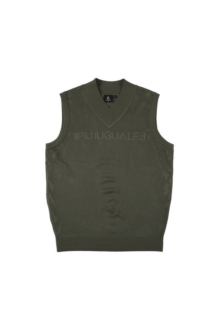 メンズウェア 1piu1uguale3 GOLF G KNIT VEST MESSAGGIO 1PIU1UGUALE3 GOLF メンズ ニット | VATOMCE | 1PIU1UGUALE3正規店